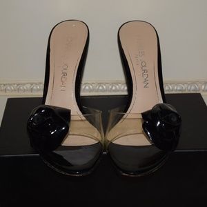 Charles Jordan Heels Size 8 with a 3 inch heel